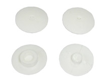 Клепки пластиковые "белые"  1,5 мм